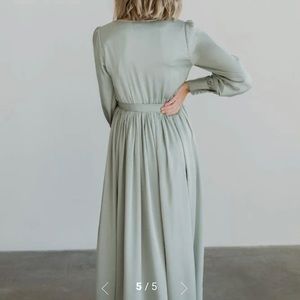 Baltic born Jenna maxi dress in sage